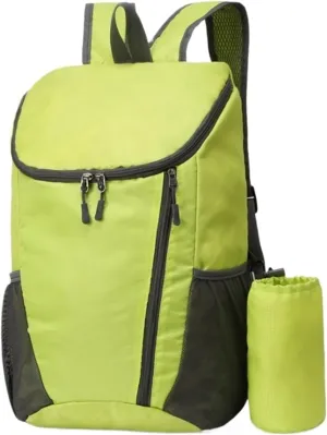 Daypack Climbing Touring Camping Backpack Ultralight Backpack With Bottle Holder Folding Travel Outdoor Sport Travel(F)
