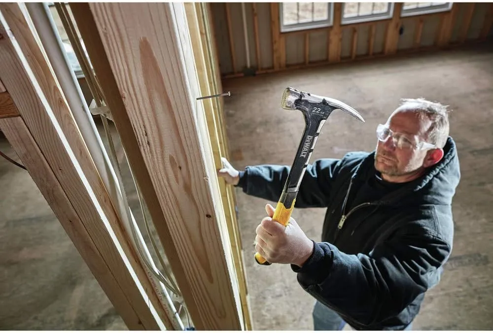 Dewalt 22 Oz. One-Piece Steel Milled Face Hammer