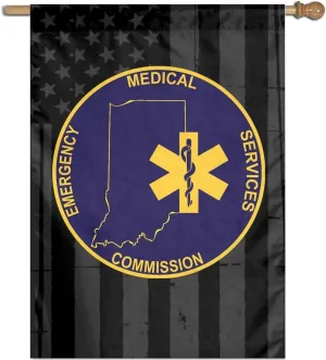 DHS Emergency Medical Services Garden Flag Outdoor Flags House Decorative Flag 27"x37"