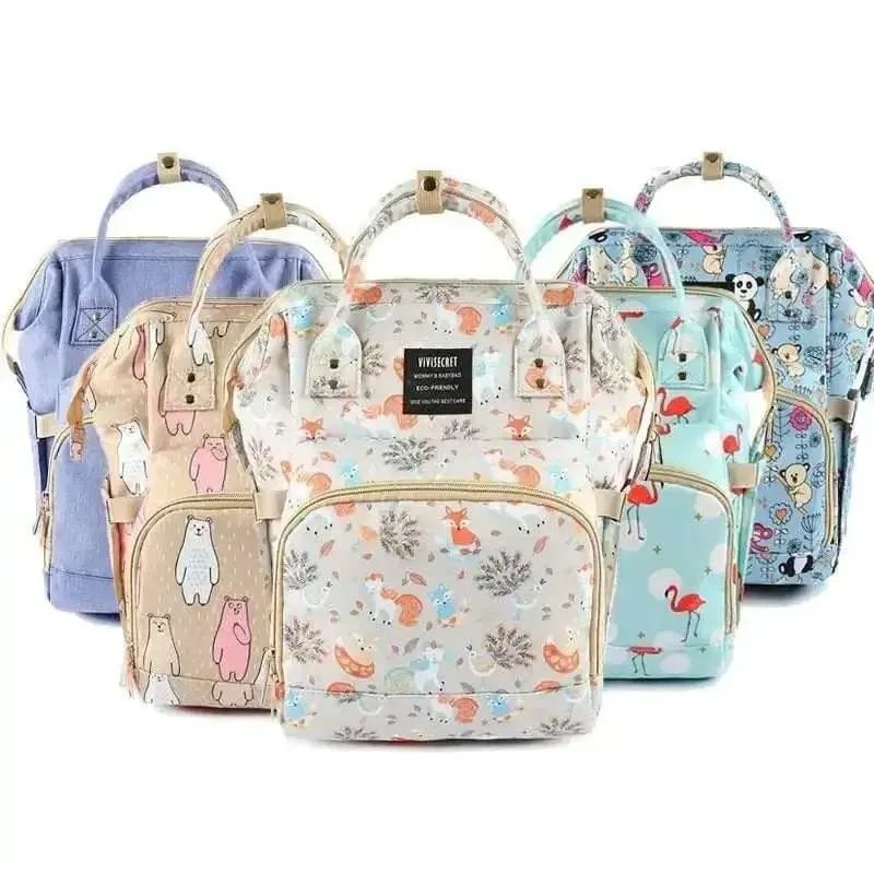 Diaper Bag Backpack For Moms Waterproof Travel Design