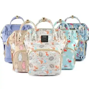 Diaper Bag Backpack For Moms Waterproof Travel Design
