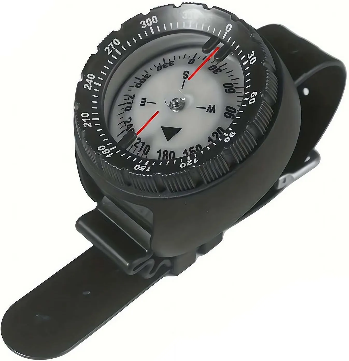 Dive Compass,2025 New Professional Waterproof Dive Wrist Compass with TPU Band, Waterproof Diving Compass Underwater Wrist Compass for Underwater Diving, Sailing, Camping, Kayaking, Hiking