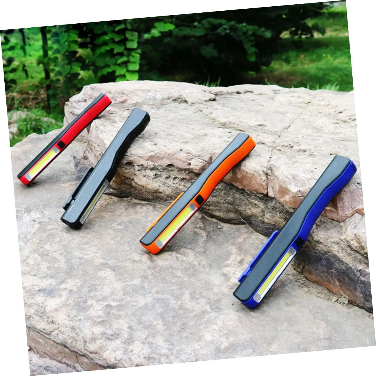 DOITOOL Flashlight Magnetic Light Pen Cob Pen Light Magnetic Pen Light Cob Work Light Rod -Optical