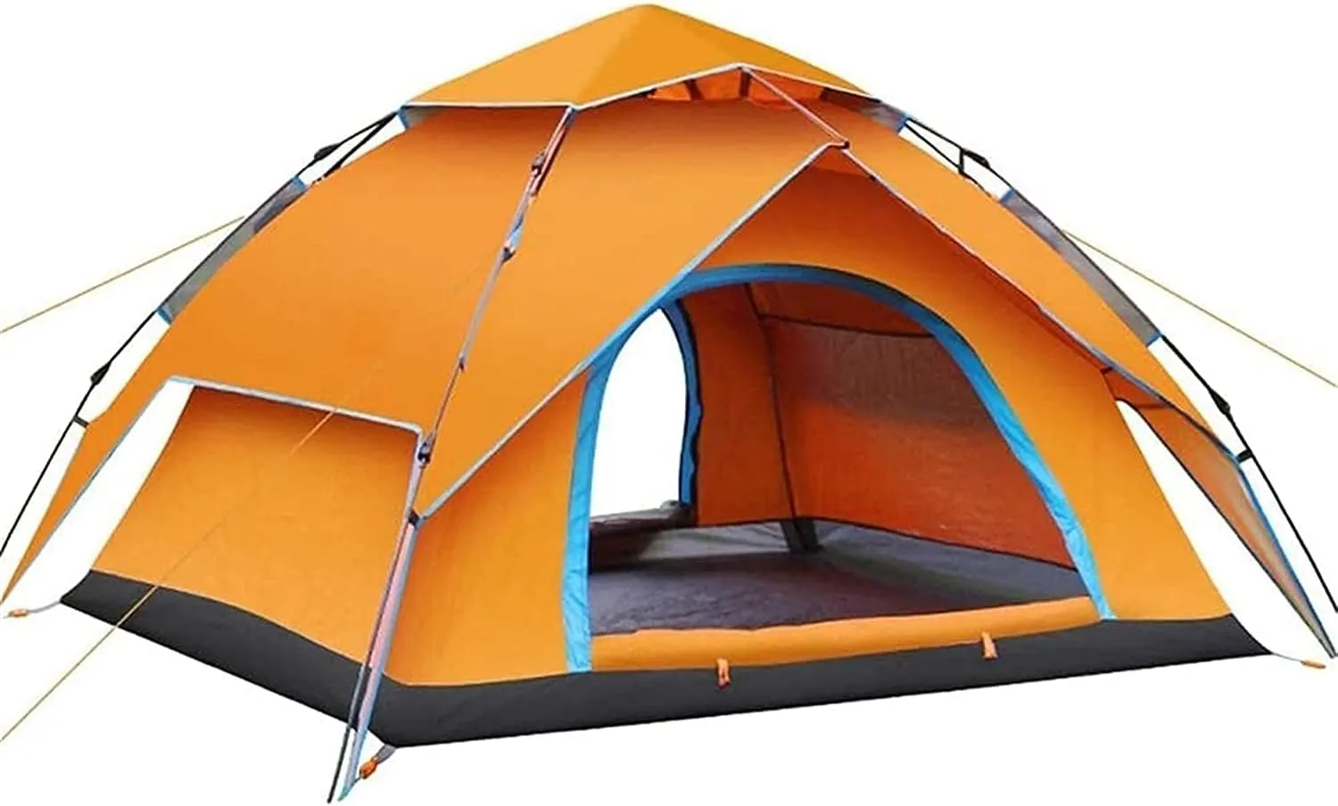 Dome Pop-Up Camping Tent,3-4 Person Automatic Tent,Large Family Tent,Easy Setup