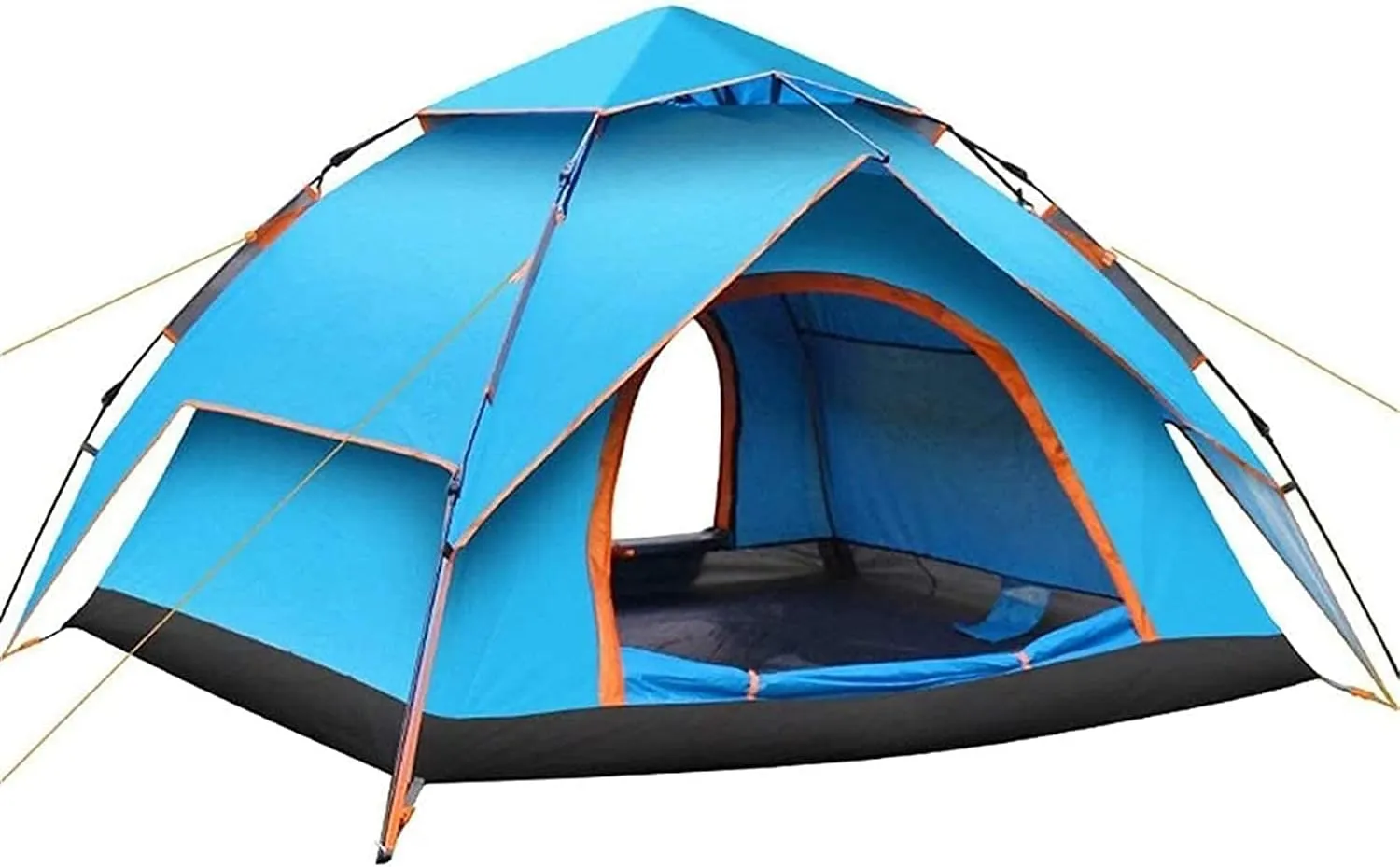 Dome Pop-Up Camping Tent,Automatic Tent,Double Layer Tent,for 3-4 Person Outdoor Backpacking