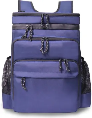 Double Deck Cooler Backpack Leak Proof Large Cooler Backpack,Backpack Cooler Insulated Perfect Soft Cooler Bag for Camping