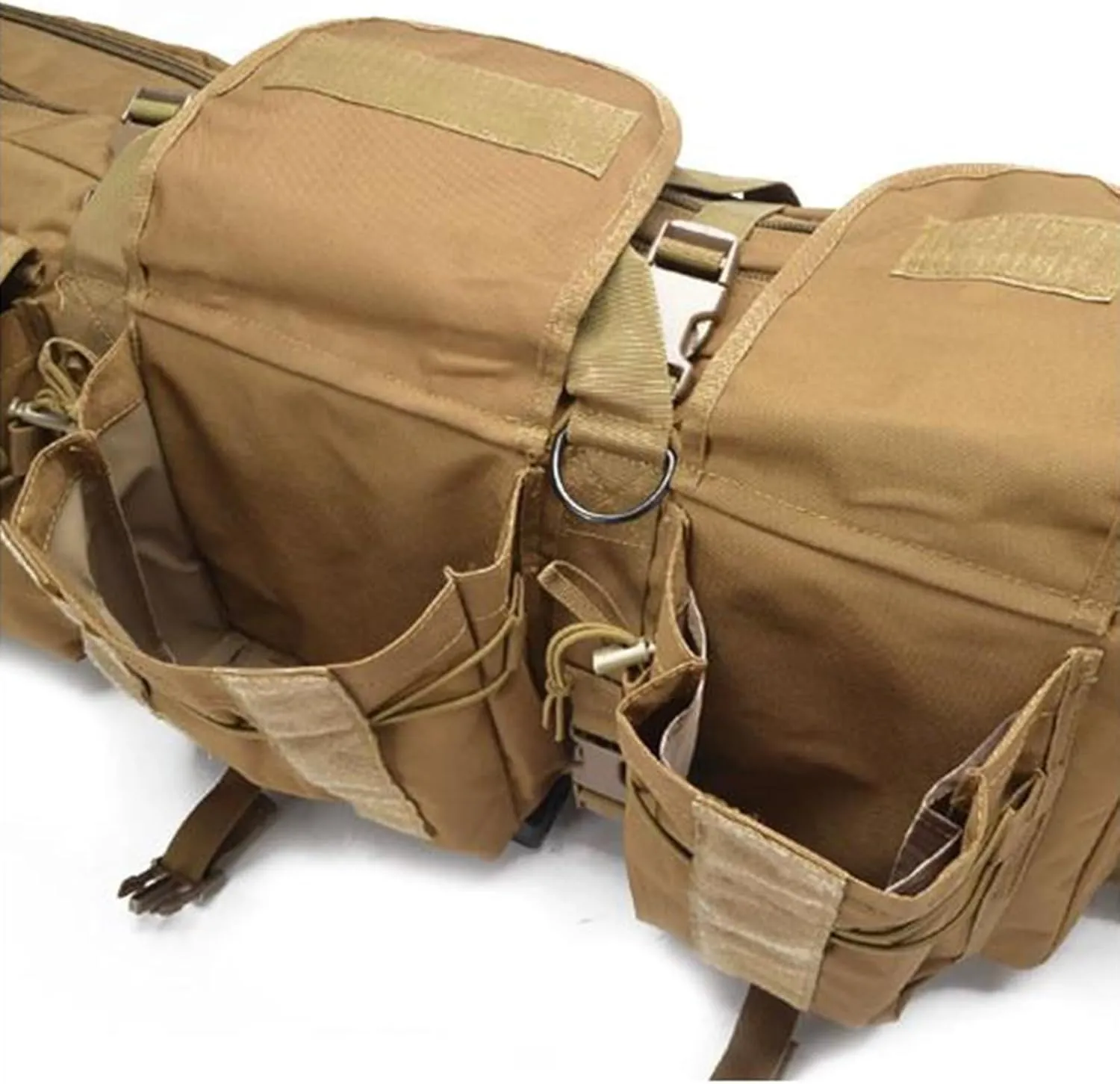 Double Rifle Case Soft Bag 37" 42" 47'' 55”Gun Case Tactical for Rifle, Lockable Zippers, and Shoulder Sling for Outdoor Hunting Shooting, Gun Case Storage & Transportation