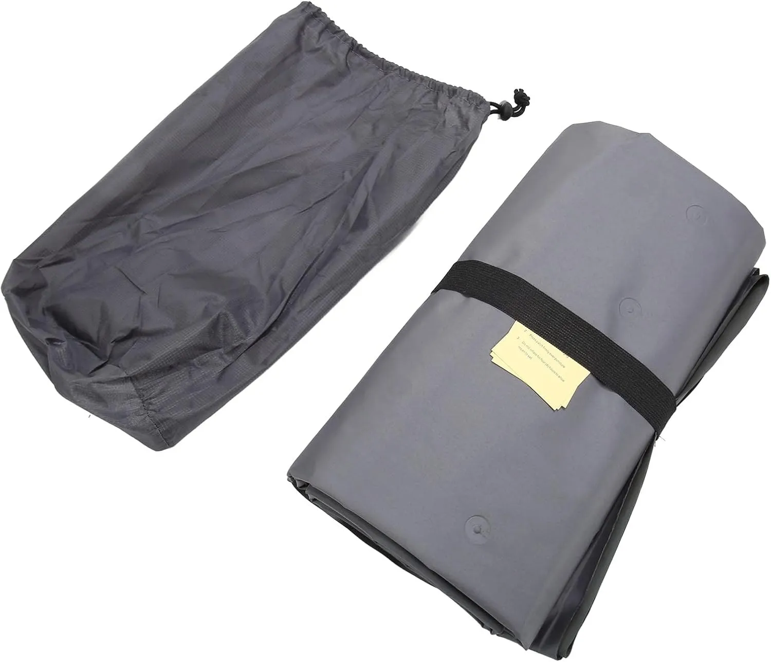 Double Sleeping Pad, Portable Camping Mat, Double Sleeping Pad for Camping, Ultralight Inflatable Sleeping Mat, Lightweight Camping Mattress Pad for Backpacking, Traveling