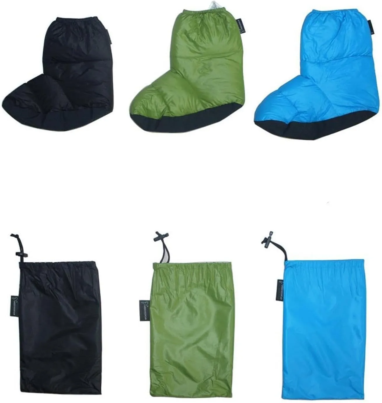 Down Booties Warm Socks Sleeping Sock Ultralight Cozy Foot Down Slippers Down Booties for Outdoor Indoor Camping Backpacking