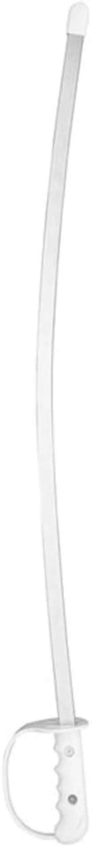 DSI 36" (Inch) Color Guard Samurai Sabre (Silver Stainless Steel Blade) by Director's Showcase