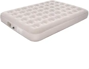 Durable Sleeping Mattress for Camping, Hiking, Backpacking and Home, Ultralight Camping Sleeping Pad, 2 Person Camping Mat, with Built-in Ultra Long Standby Night Light (Khaki, Twin)