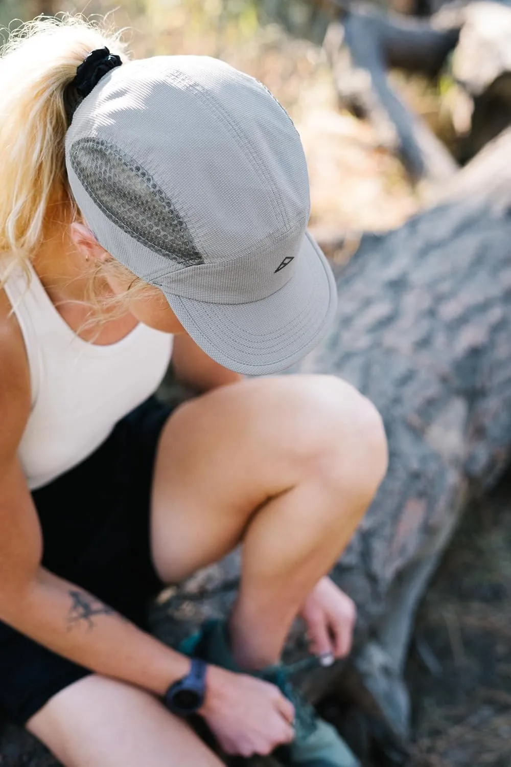 Element Hat, Ultralight Stretch Polyester and Mesh Cap with Soft Foam Bill and Snap Closure