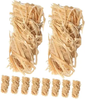 Emergency Firelighters 12pcs Wax Wood Sticks Roasting Sticks for Campfire Grill and Natural Starter Logs for Outdoor Cooking Survival Gear Easy to Use Firelighters Set