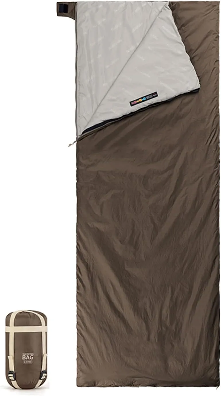 Envelope Sleeping Bag, Two Seasons Constant Temperature Sleeping Bag, Ultralight Portable Sleeping Bag Suitable for Outdoor Travel