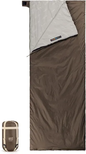 Envelope Sleeping Bag, Two Seasons Constant Temperature Sleeping Bag, Ultralight Portable Sleeping Bag Suitable for Outdoor Travel