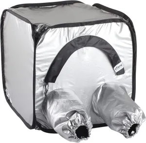 eTone Quick Release Portable Film Changing Room Large Format Film Changing Bag Film Changing Tent Foldable for 4x5 5x7 Film Sheet Loading 120 135 Roll Film Developing Processing Equipment