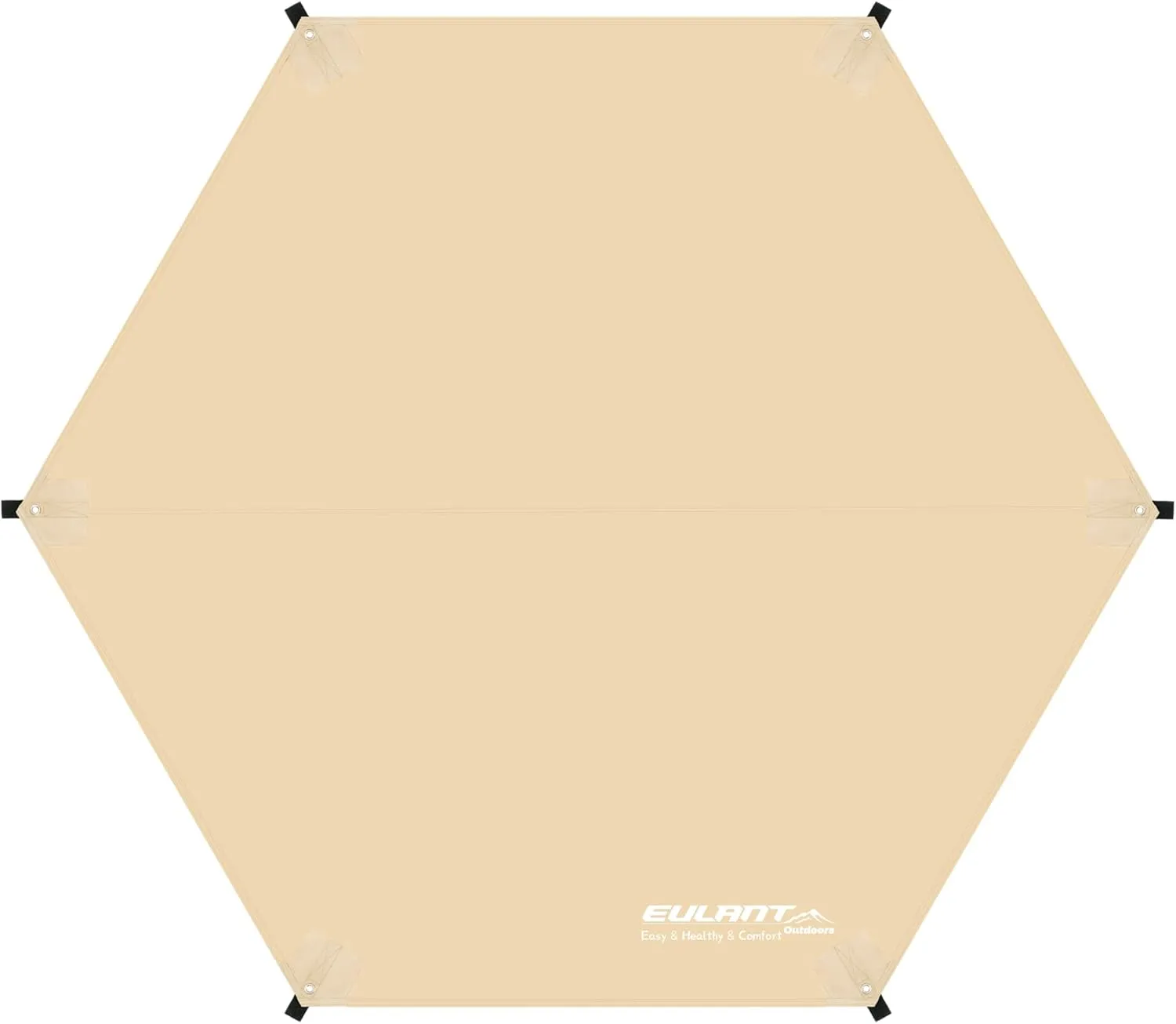 Eulant Waterproof Tent Footprint - 7.54ft X 8.53ft, Ideal for Camping, Hiking, Picnic & Backpacking