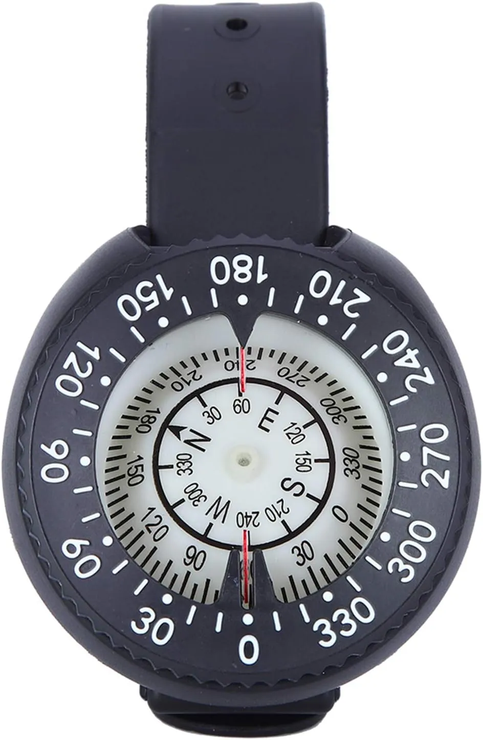 EVTSCAN Orienteering Compass, Outdoor Mini Lightweight Plastic Waterproof Compass Tool Accessory