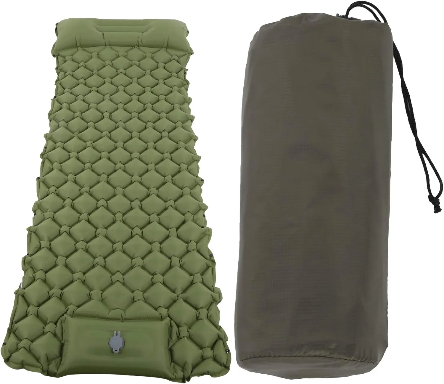 EVTSCAN Self Inflating Camping Pads Thick 2.4 Inch Lightweight Camping Sleeping Pad Ultralight,Compact, Waterproof Inflatable Mat for Tent, Hiking