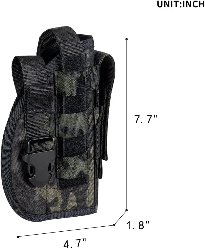 EXCELLENT ELITE SPANKER Tactical Adjustable Pistol Holster for M1911 G17 G18 G19 G26 G34 XD-45acp CZ P-10C