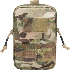 EXCELLENT ELITE SPANKER Tactical Molle EDC Pouch Nylon Belt Waist Bag Camping Hiking Organizer with Cellphone Holster for iPhone 12Pro 12 11ProMax XsMax XR XS X 8Plus 8 7 6 Samsung Galaxy Note 9 S9