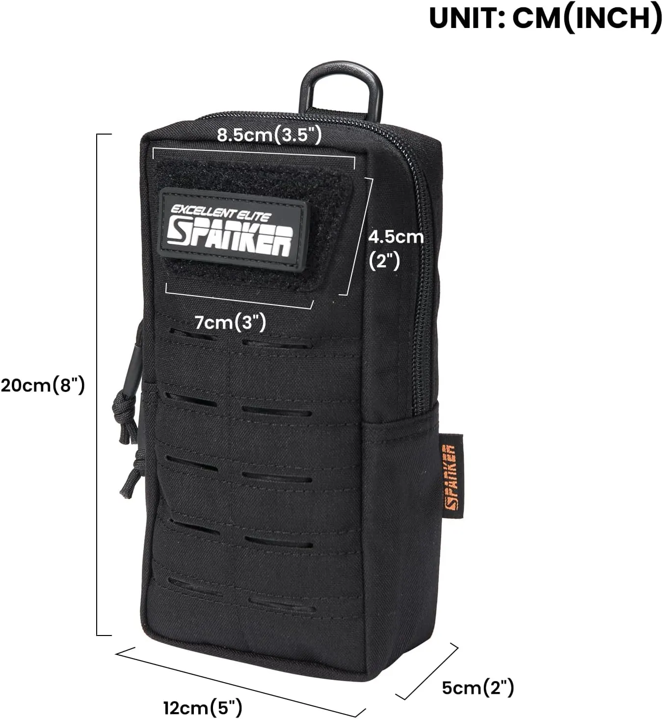 EXCELLENT ELITE SPANKER Tactical MOLLE Pouch EDC Utility Pouches Gadget Organizer Phone Holder Waist Bag Tool Pouch