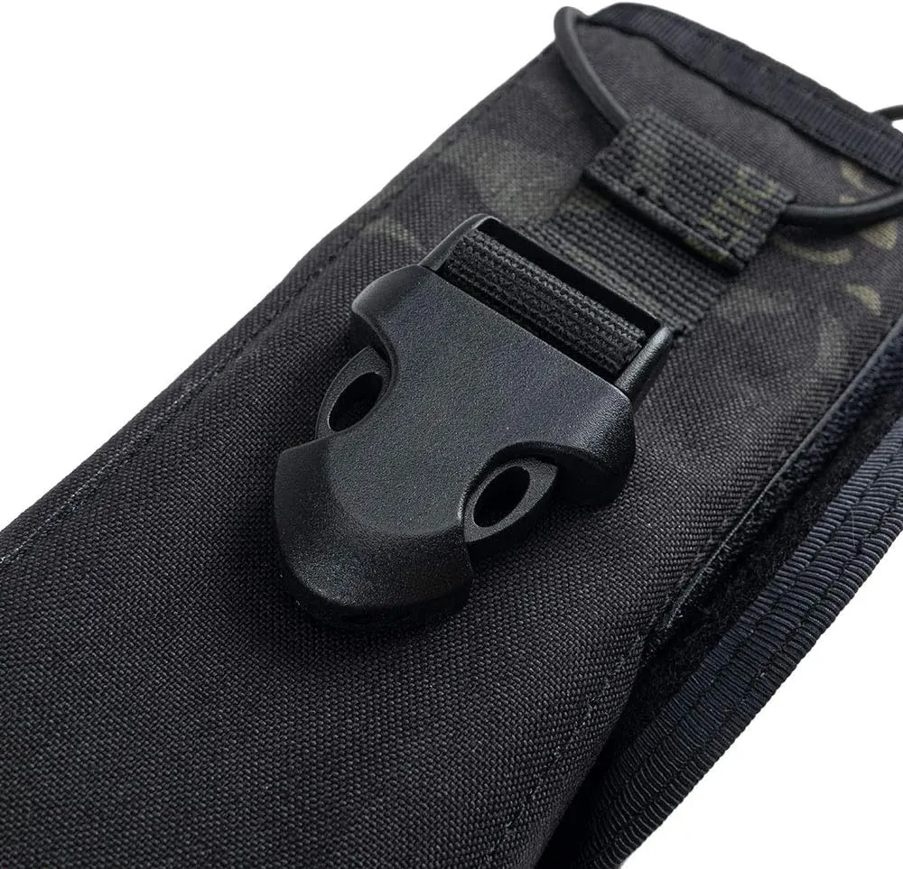 EXCELLENT ELITE SPANKER Tactical Universal Radio Holster Pouch Holder Case Bag Molle Adjustable Military Walkie Talkie Holder