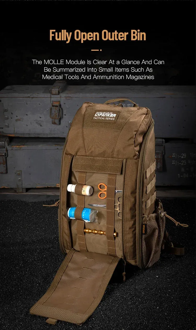 EXCELLENT ELITE SPANKER Tactical Versatile Medical Assault Pack Outdoor Backpacks Tactical Backpack Splash Water Backpack
