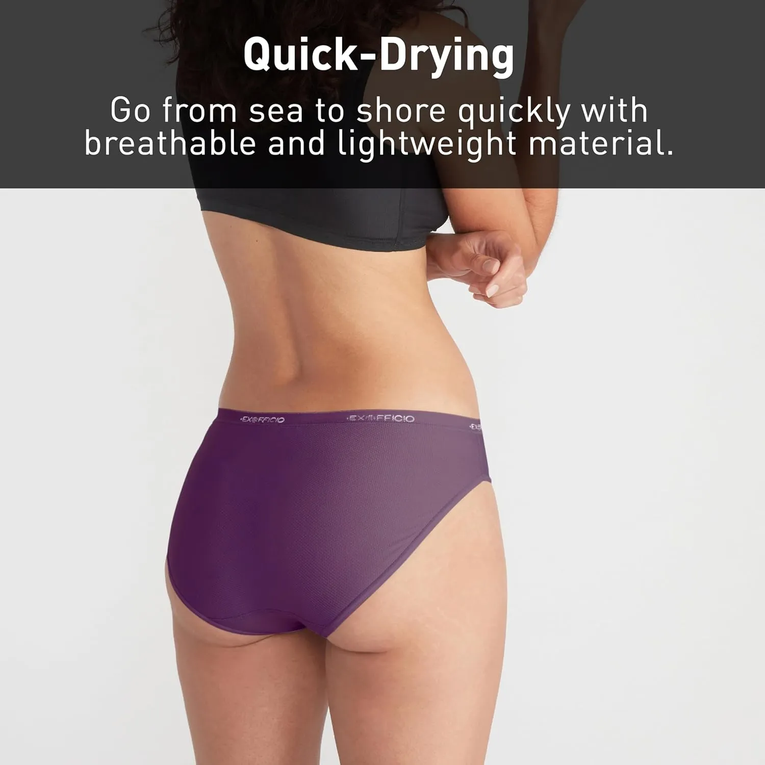 ExOfficio Women's Give-N-Go 2.0 Bikini Brief (2 Pack)