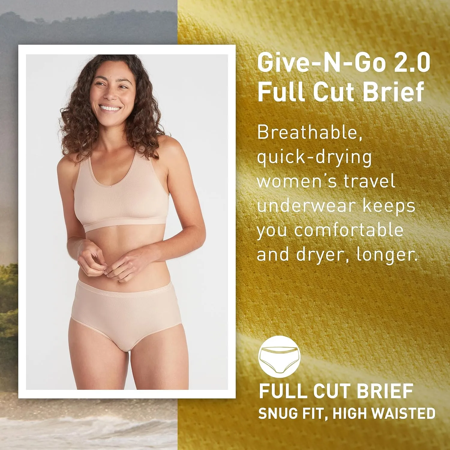 ExOfficio Women’s Give-N-Go Full Cut Brief