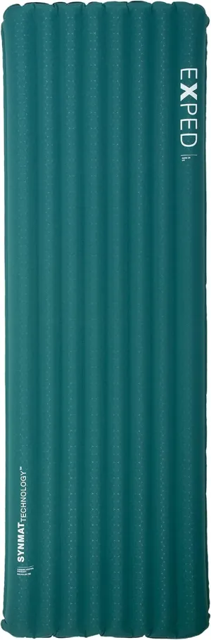 Exped Dura 3R | Abrasion Resistant | Insulated and Comfortable | 25 Degree Sleeping Pad, Cypress, Long Wide
