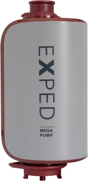 Exped Mega Pump - High Power Portable Electric Air for Camping Pad, Rechargeable Battery USB-C Port