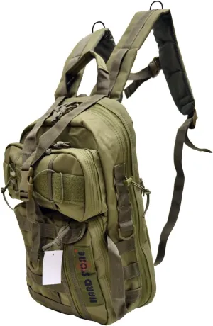 EXPLORER B8-OD Tactical Hydration Pack Ready Backpack with Molle & Chest Strap, OD