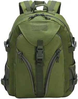 Eysee Oxford Cloth Backpack, Camping Hiking Backpack,Trekking Daypack,Outdoor Backpack, Green, 中号