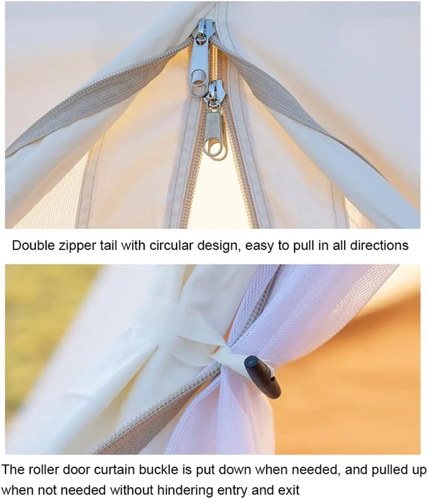 Family Camping Tent Waterproof Windproof Instant Cabin Tent for Family Camping, Traveling, Hiking, Picnicing - Easy Set Up