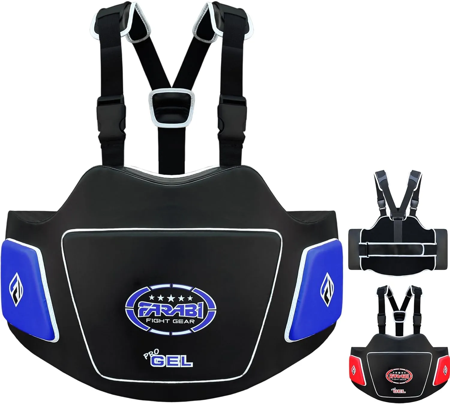 Farabi Body Shield Belly Protector Guard Belly Ribb Protection Training Pad