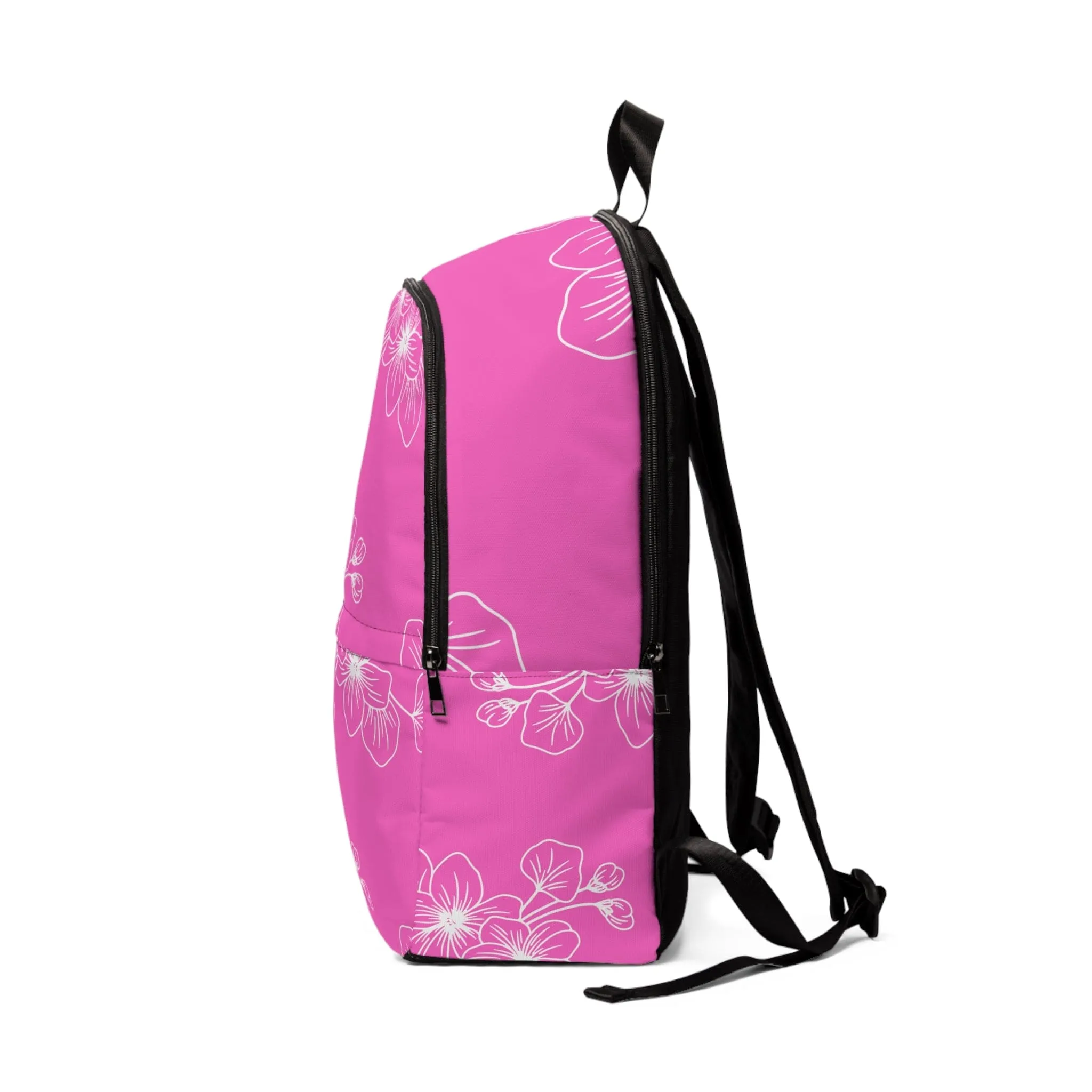 Fashion Backpack Waterproof Pink Floral 7022623