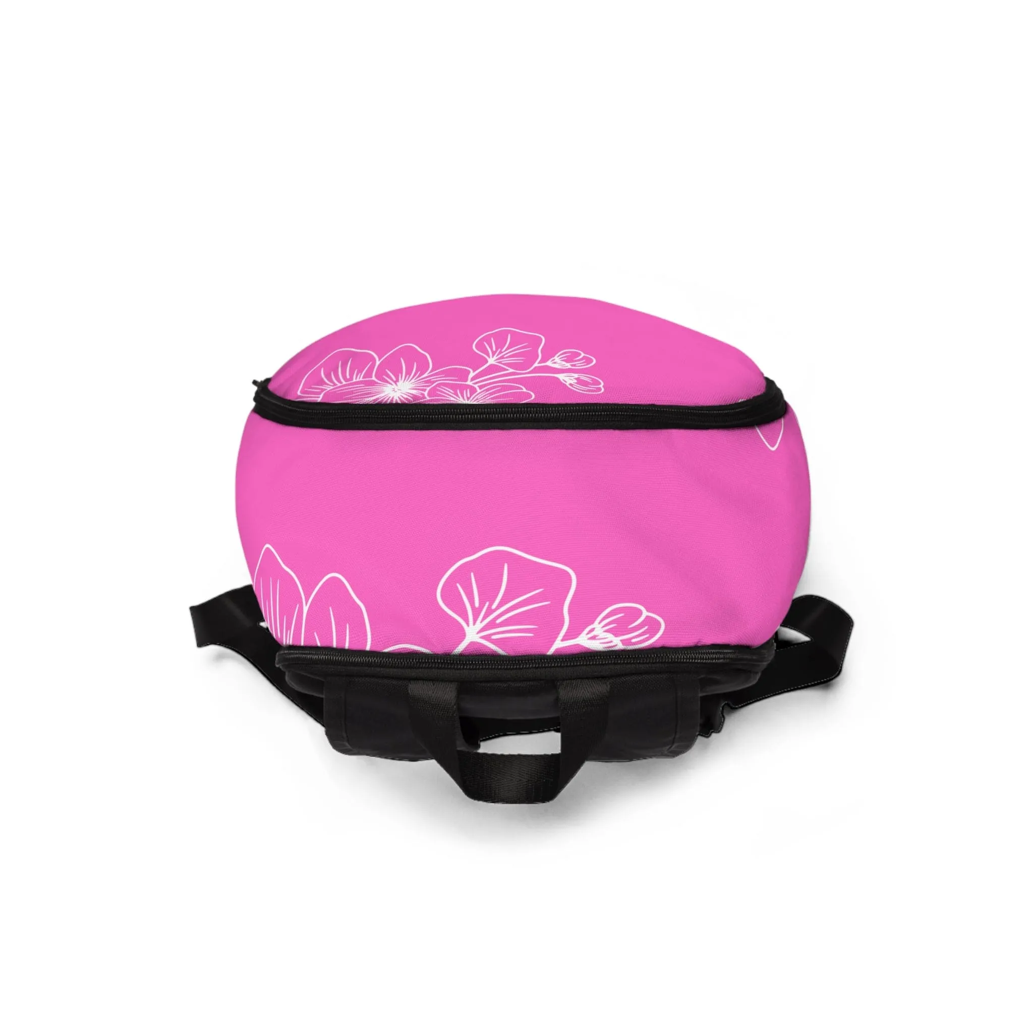 Fashion Backpack Waterproof Pink Floral 7022623
