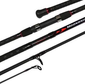 Fiblink Surf Spinning Fishing Rod 2-Piece Graphite Travel Fishing Rod(12 Feet & 10 Feet)