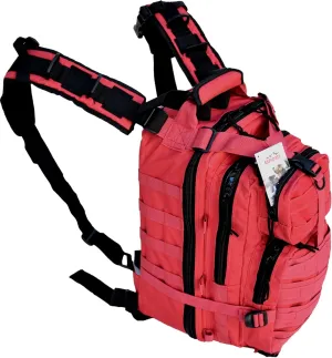 Fieldline Every Day Carry Tactical Assault Bag EDC Day Pack Backpack Molle Webbing Red