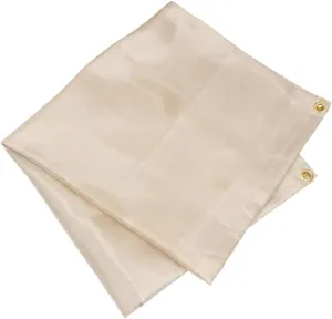 Fire Blanket Flame Resistant Mat BBQ Protective Cover Home Outdoor Heat Insulation Easy to Fold
