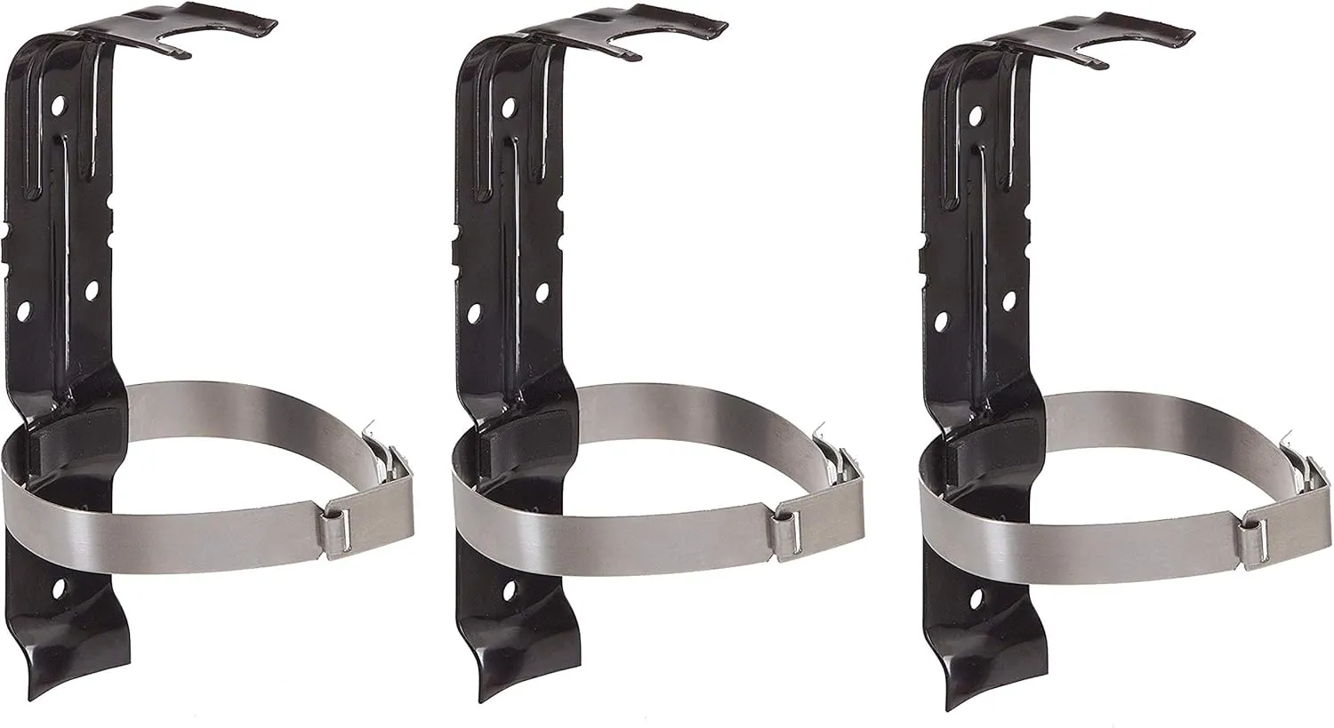 First Alert BRACKET2 Replacement Fire Extinguisher Bracket, 1 (Тhree Pаck)