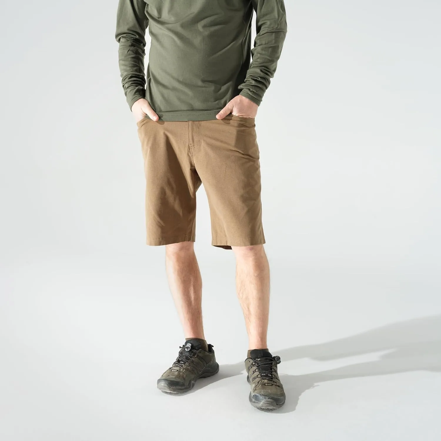 First Lite Men's Trace Short - Ultralight Breathable Hunting Shorts