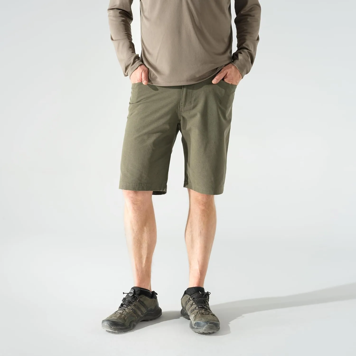 First Lite Men's Trace Short - Ultralight Breathable Hunting Shorts
