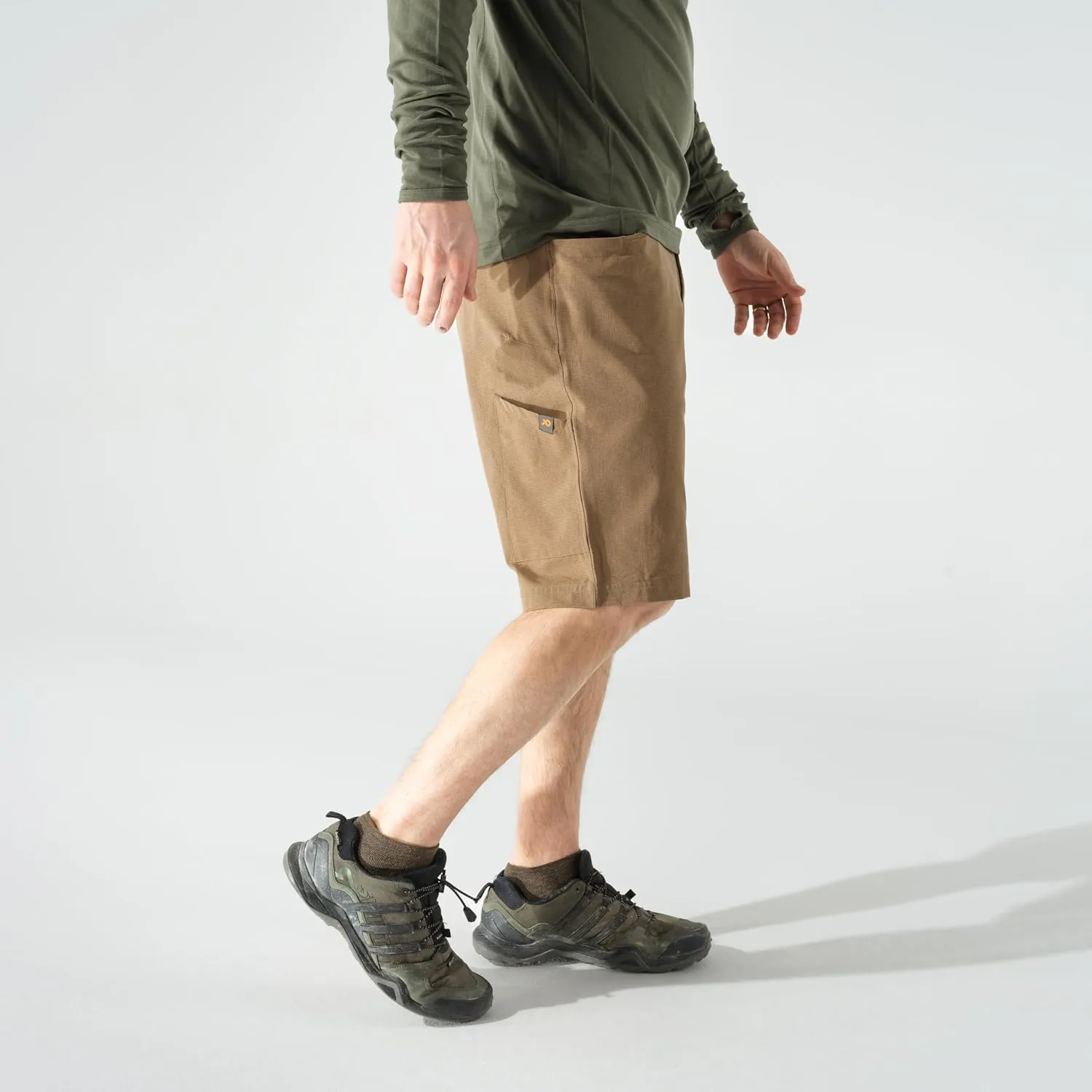 First Lite Men's Trace Short - Ultralight Breathable Hunting Shorts
