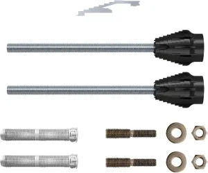 Fischer Thermax M12 M10 Klima Kit 2 pcs Air Conditioning Dowels on Insulating Coat, 569178, Grey
