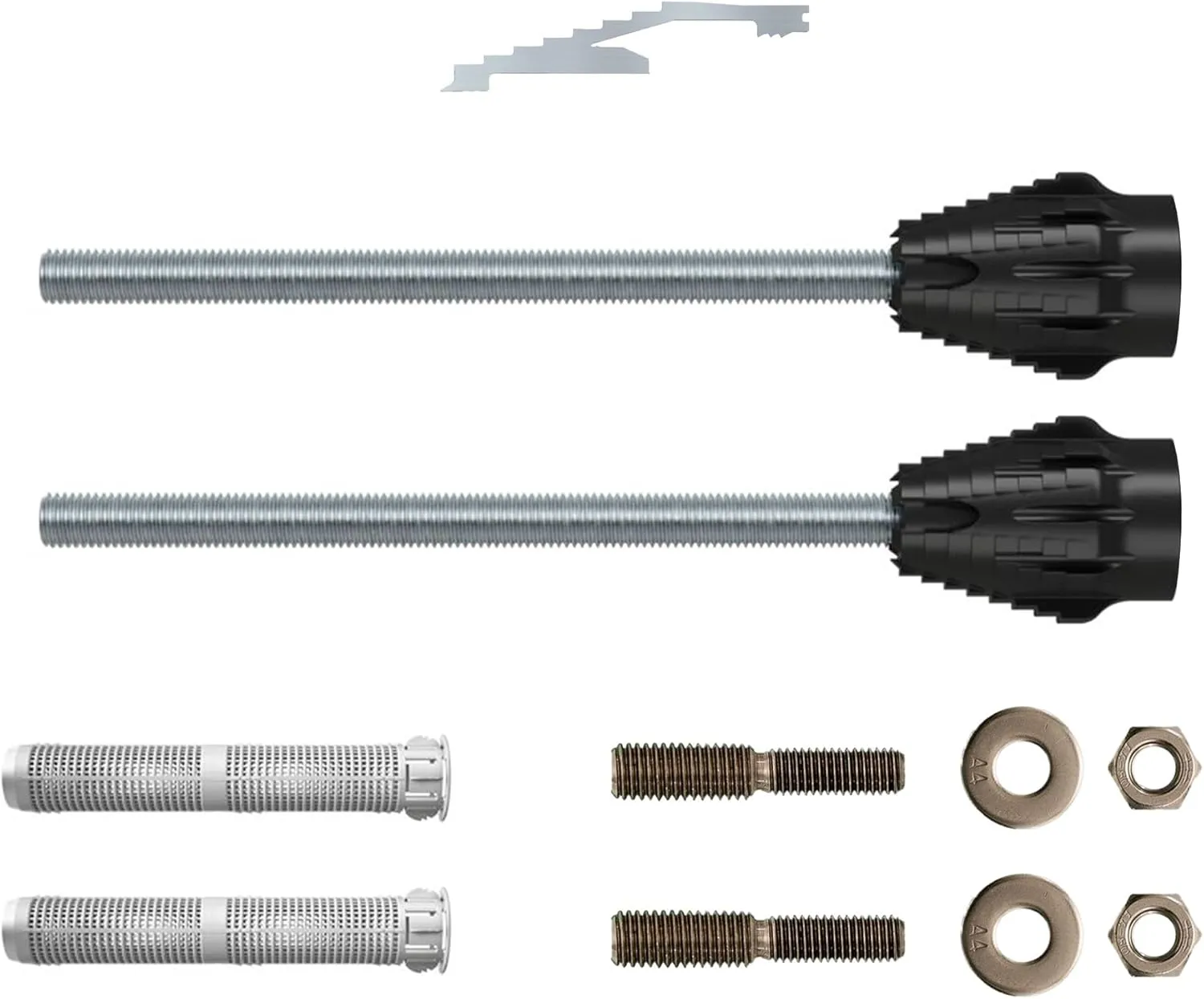 Fischer Thermax M12 M10 Klima Kit 2 pcs Air Conditioning Dowels on Insulating Coat, 569178, Grey