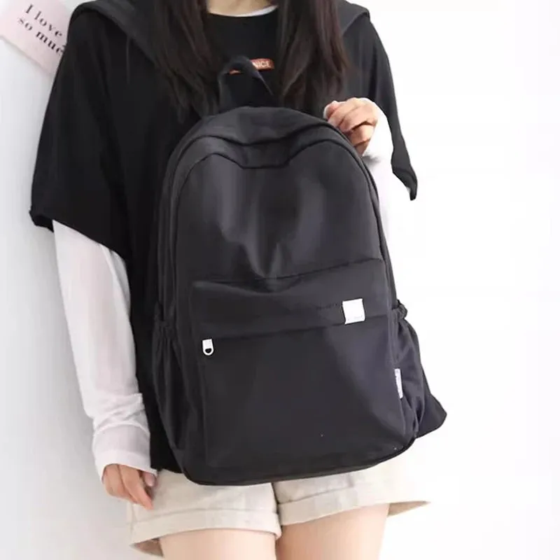 FlexPack Solid Color School Backpack