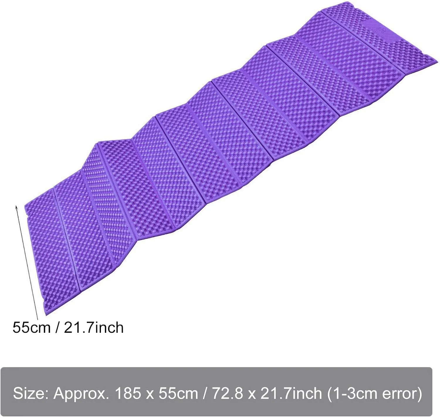 Foam Mat, Outdoor Ultralight Foldable Beach Mats, Camping Tent Sleeping Pad Waterproof Mattress, Foam Camping Mat Outdoor Hiking Foam Camping Mat Foam Mattress Camping for Yoga Picnic Camping