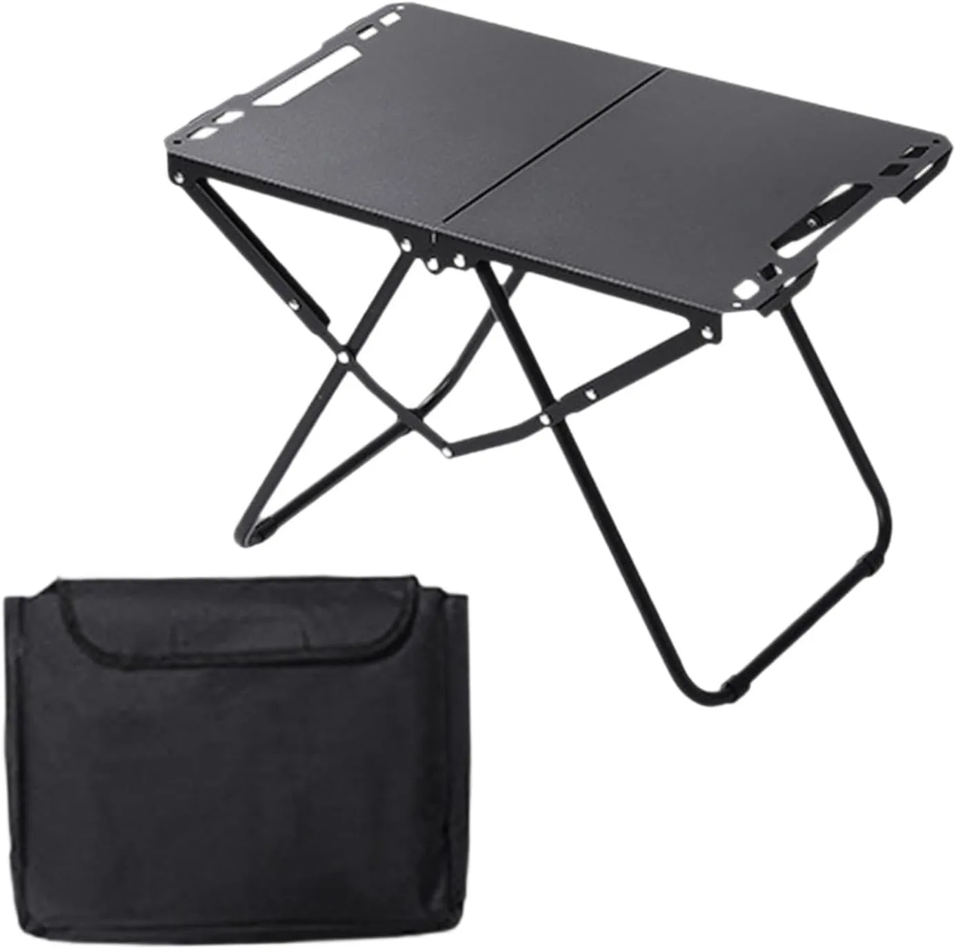 Folding Igt Table Outdoor Table Ultralight Compact Foldable Table Folding Table for Hiking Outdoor Backpacking Barbecue Patio